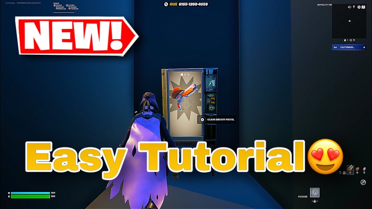 Fortnite 1v1 With Every Gun (NEW UPDATED MAZE TUTORIAL)😍!!