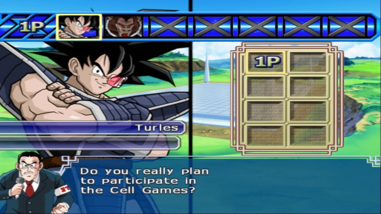DBZ: Budokai Tenkaichi 3 (PS2) walkthrough - Turles
