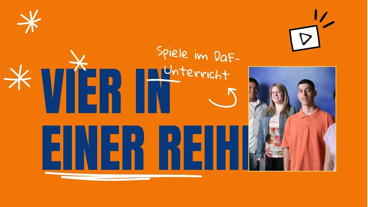 Sprachspiel: Vier in einer Reihe