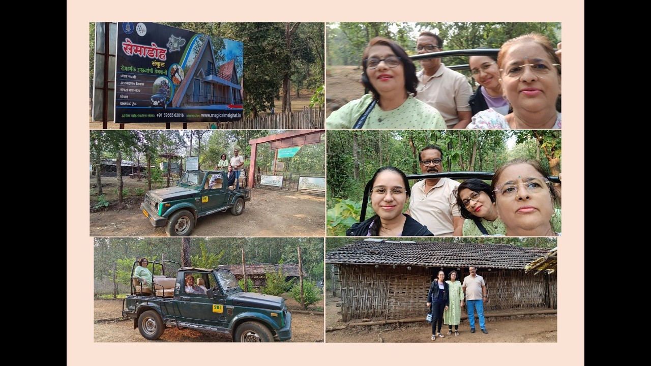 Semadoh Jangal Safari Vlog - Melghat Tiger Reserve (16th November 2023)