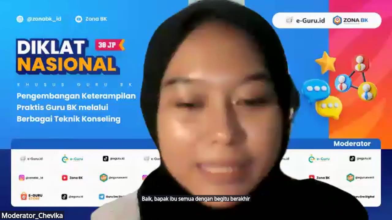 #4 Diklat 38JP: Pengembangan Keterampilan Praktis Guru BK melalui Berbagai Teknik Konseling
