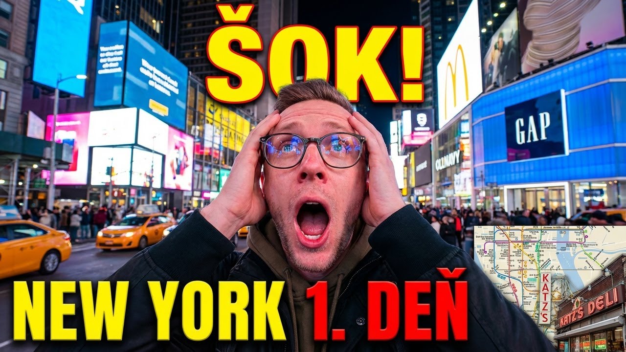 Prvýkrát v New Yorku – Šokujúce zážitky 1 deň: Times Square, Metro & Katz's Delicatessen