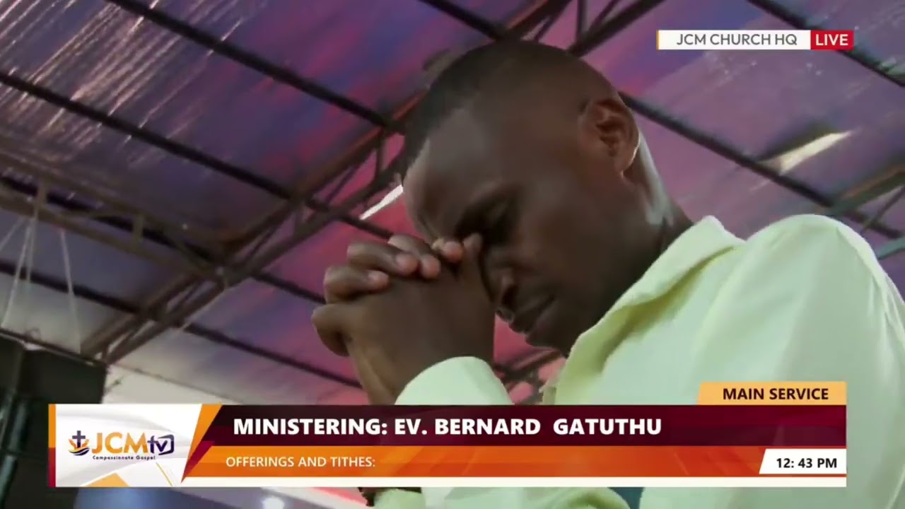 A CRUSHED SOUL SERMON by Ev. Bernard Gatuthu. 