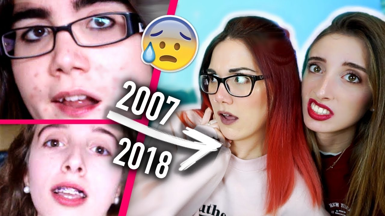 REACCIONANDO a nuestros VÍDEOS ANTIGUOS (con mi amiga) | Carla Laubalo
