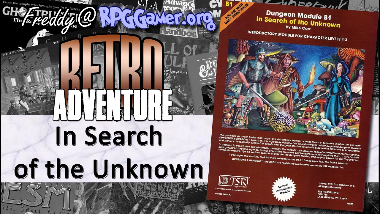 В поисках неизведанного (Dungeons & Dragons, TSR, 1981) | Ретро-приключения