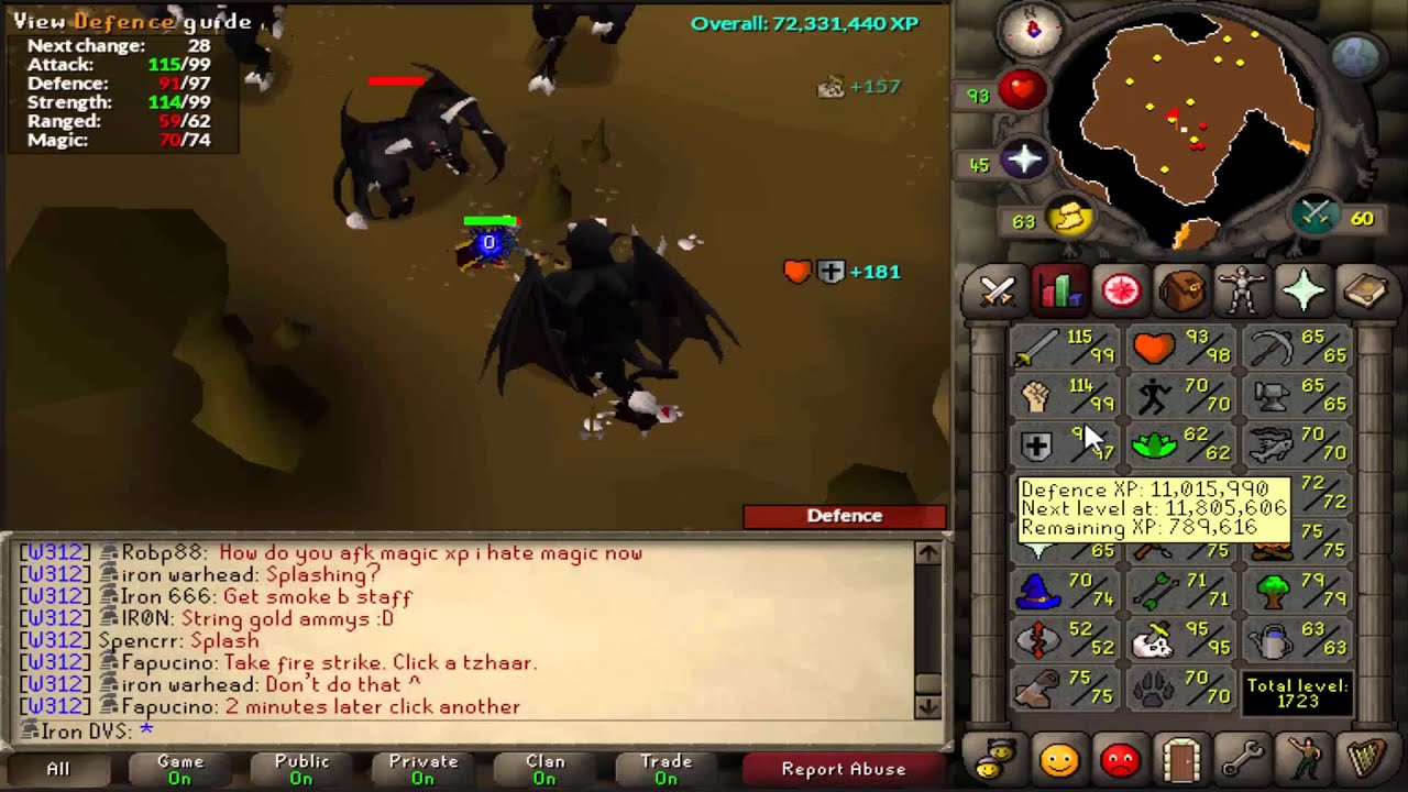 Oldschool Runescape Ironman - Episode 2 - 121 Combat + 95 Slayer! (Iron DVS)