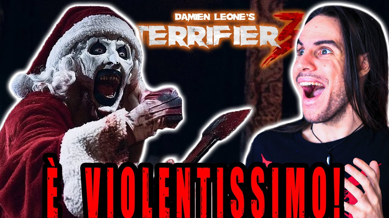 TERRIFIER 3 &egrave; un film VIOLENTISSIMO!💀