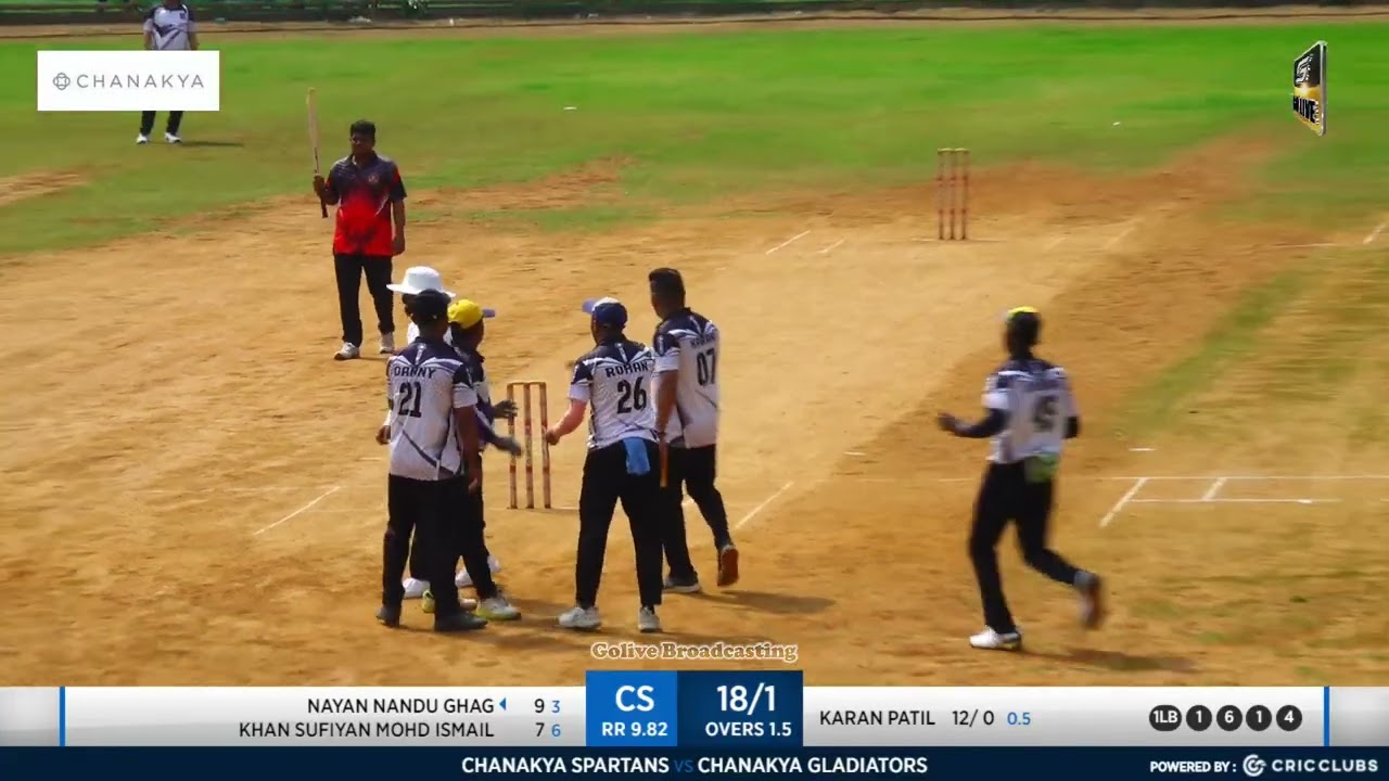 Chanakya Spartans Vs Chanakya Gladiators | Chanakya Primer League 2026
