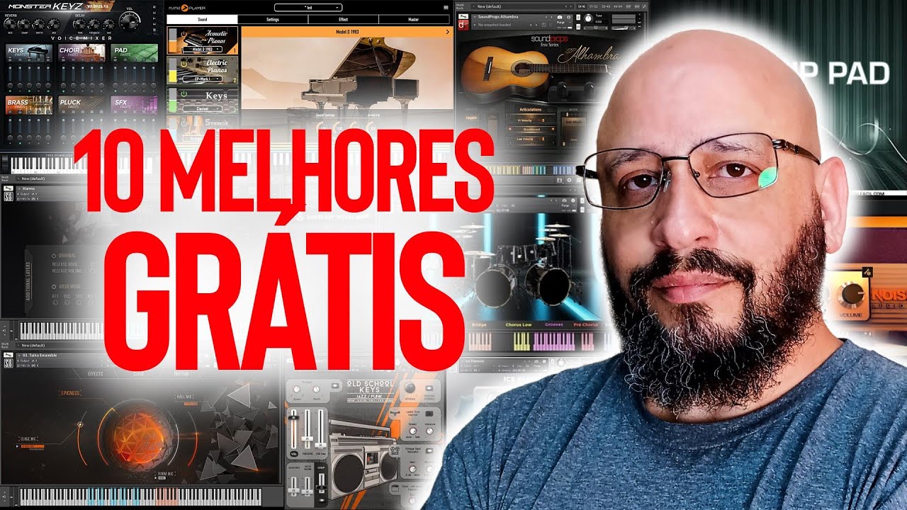 Top 10 Instrumentos Virtuais Grátis para 2023 / Com Download / #ProduçãoMusicalFácil