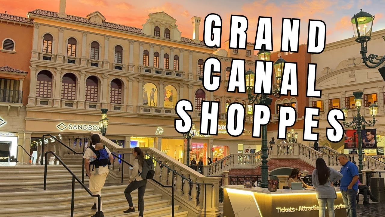 Fall at The Grand Canal Shoppes Las Vegas Shopping Mall Venetian & Palazzo
