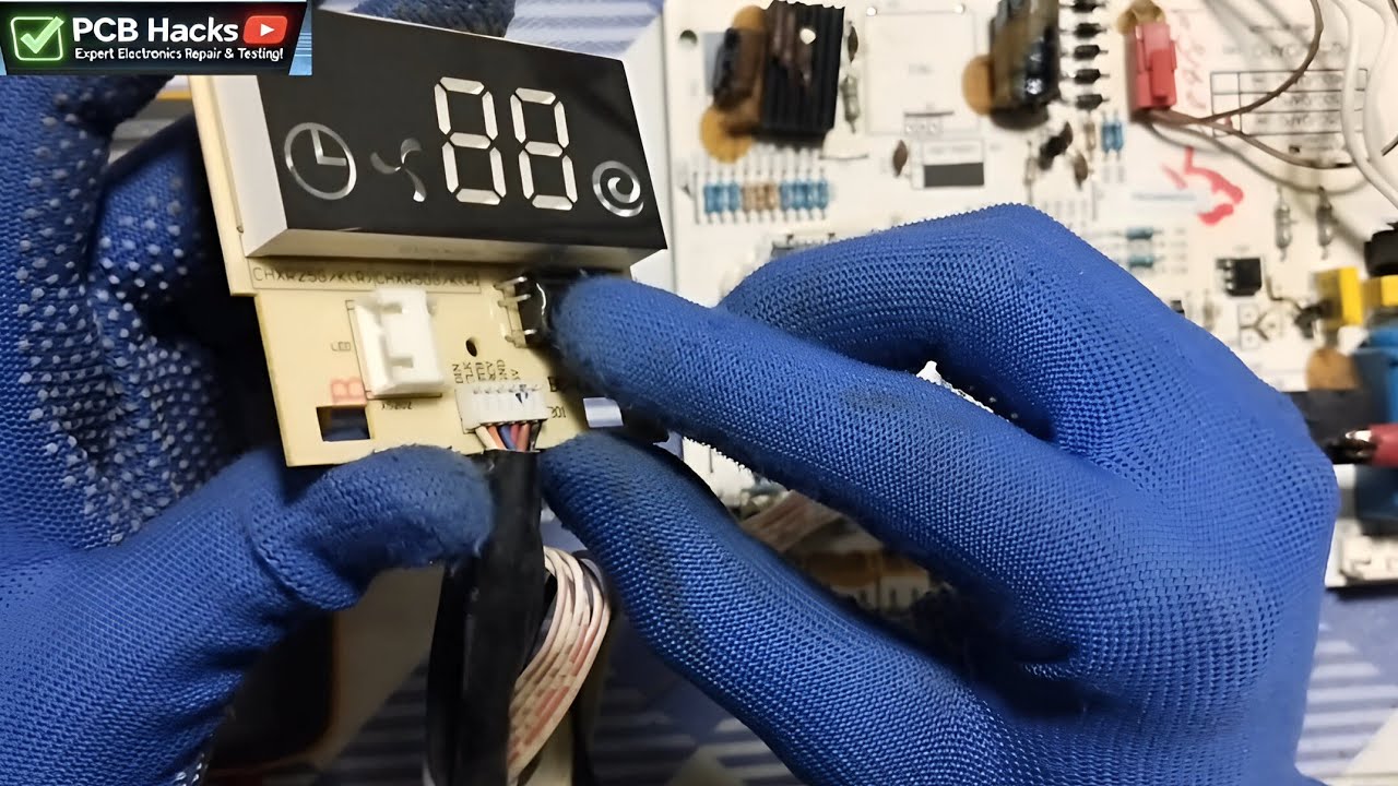 "AC PCB Repair:IR सेंसर फॉल्ट को पहचानें और ठीक करें!"PCB HACKS