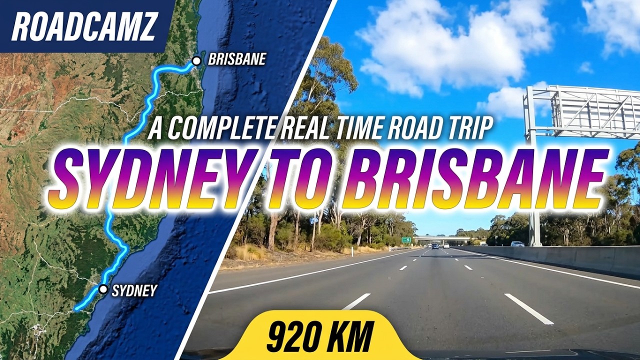 Sydney to Brisbane - A Complete Real Time Road Trip