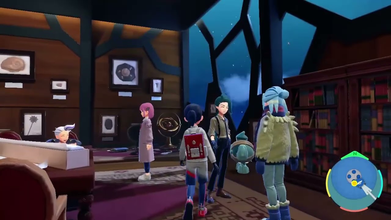 Pokémon Scarlet Rika dialogues with other characters League Club