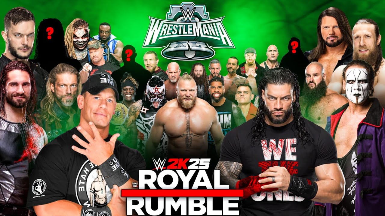 WWE 2K25: WrestleMania XL Royal Rumble - WHO Is The Mystery Entrant?!