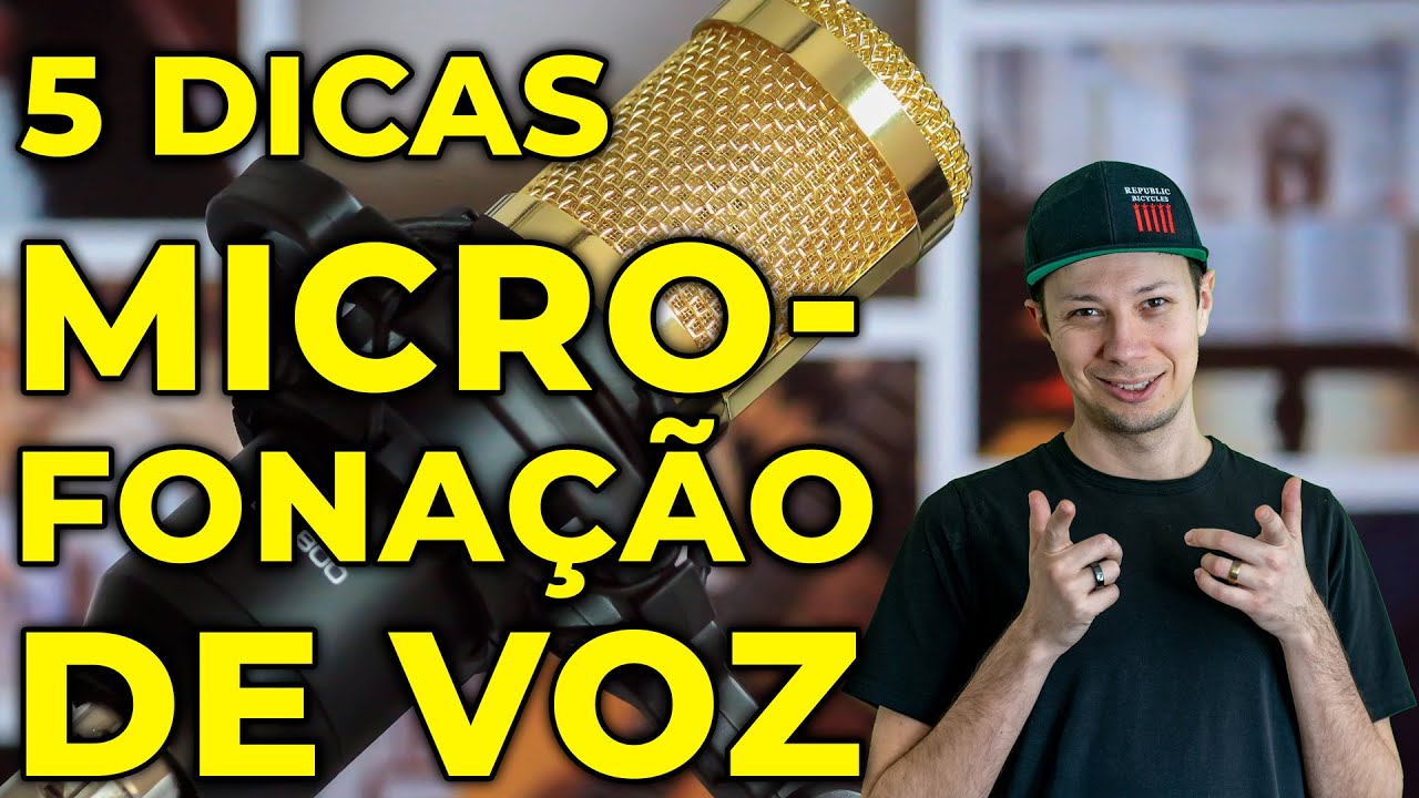 5 Técnicas de Microfonação de Voz que Você Precisa Saber (Serve com BM800) - GRAVAÇÃO DE VOZ