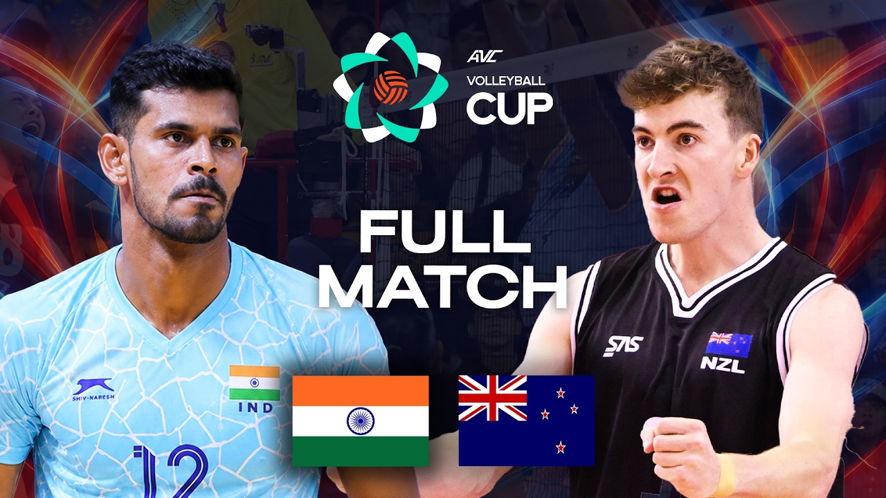 India vs. New Zealand - Pool Play | AVC Men's Cup 2026