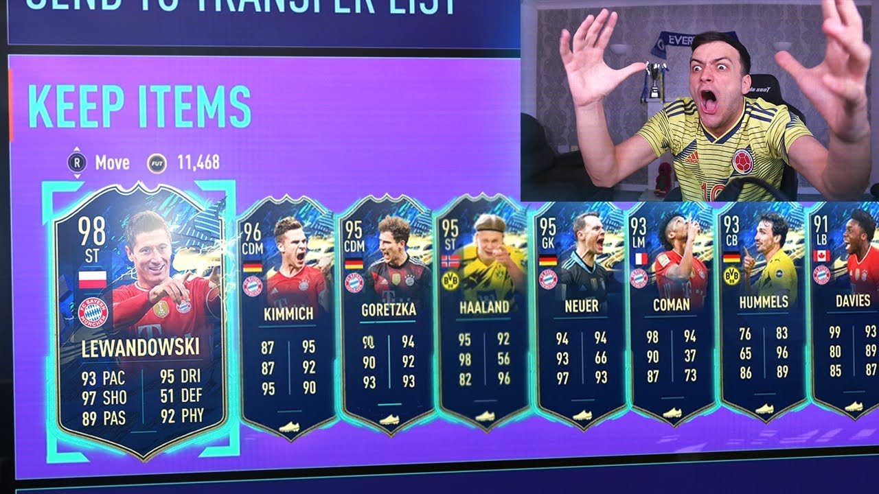 MY BEST TOTS PACK & PRIME MOMENTS ICON - TOP 100 FUT CHAMPS REWARDS!