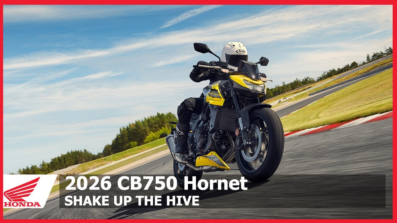 2026 CB750 Hornet | Honda Motorcycles | Shake Up The Hive