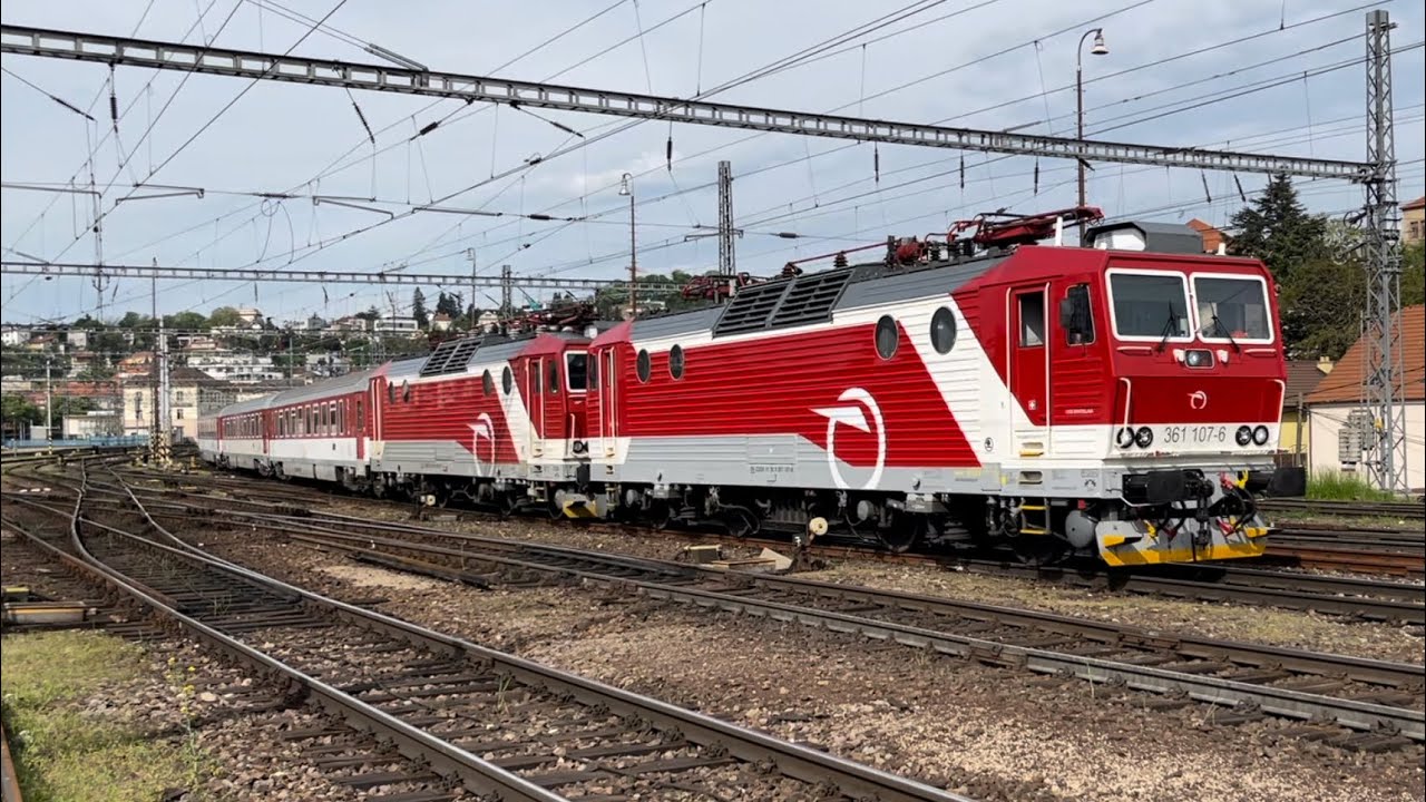 🇸🇰Vlaky/Trains at Bratisava hl.st. 14&15.04.24