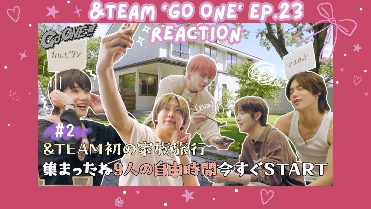 &team 'GO ONE!!! EP.23' - reaction *reupload*