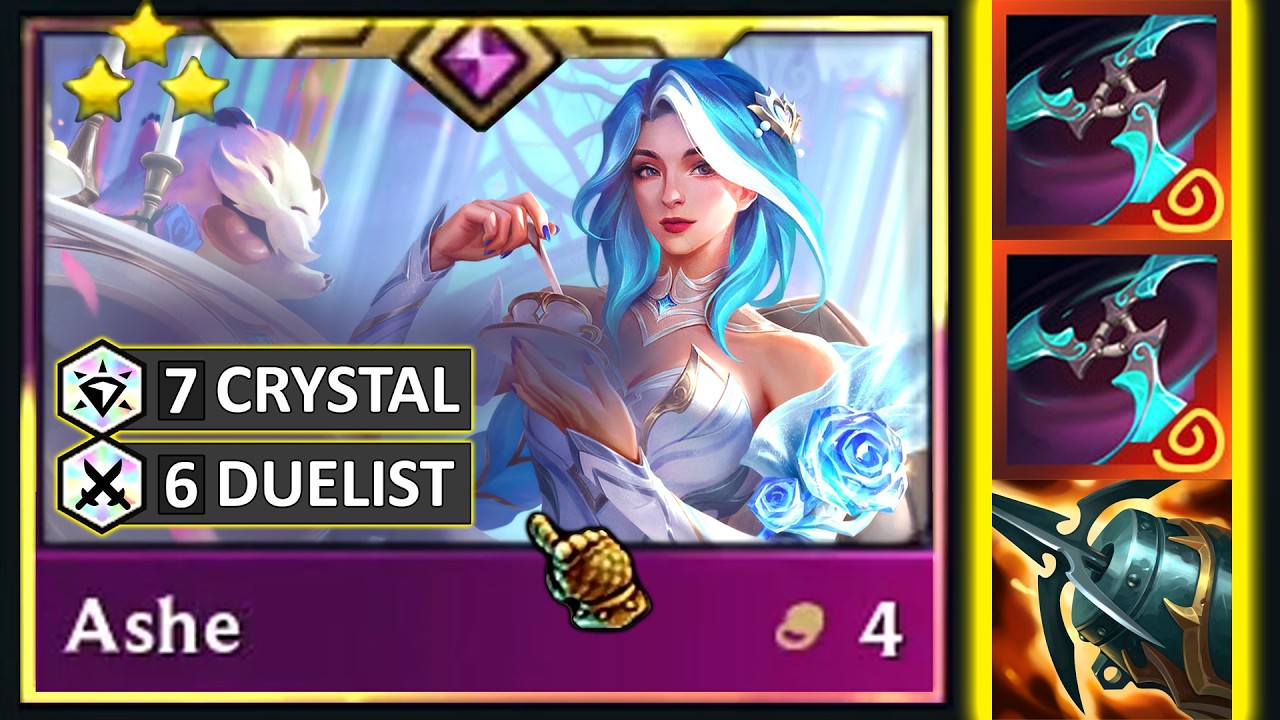 PERFECT Ashe go BRRRRR! ⭐⭐⭐ 7 Crystal + 6 Duelist