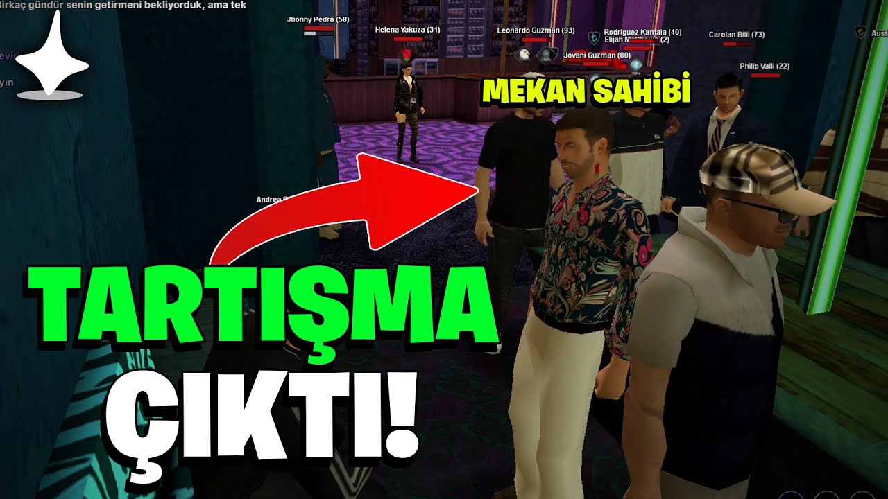[MTA:SA] İNCEPTİON ROLEPLAY | MEKANIN SAHİBİNE ATARLANDIK TARTIŞMA ÇIKTI !
