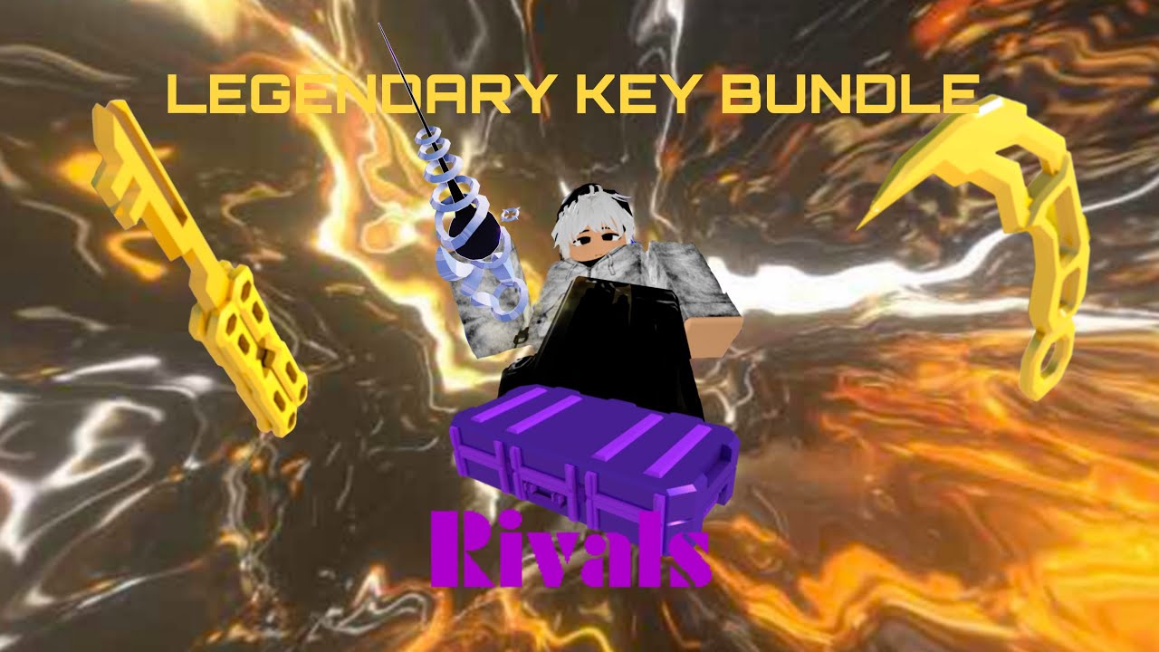 OPENING LEGENDARY KEY BUNDLE IN ROBLOX RIVALS!🤯👍