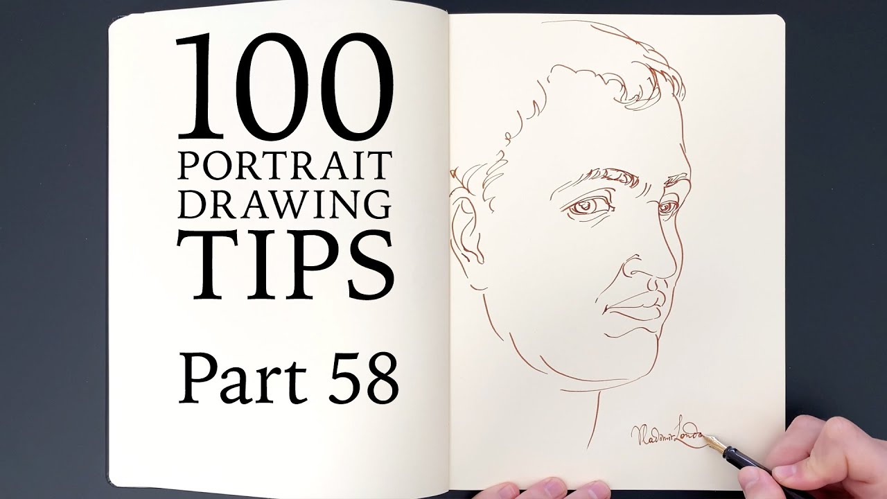 How to draw young and old people