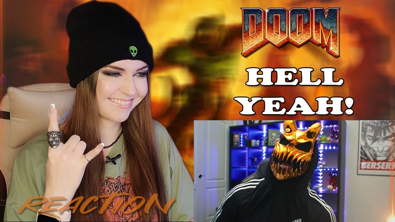 ALEX TERRIBLE -DOOM ETERNAL - THE ONLY ONE THING THEY FEAR IS YOU (VOCAL COVER) REACTION