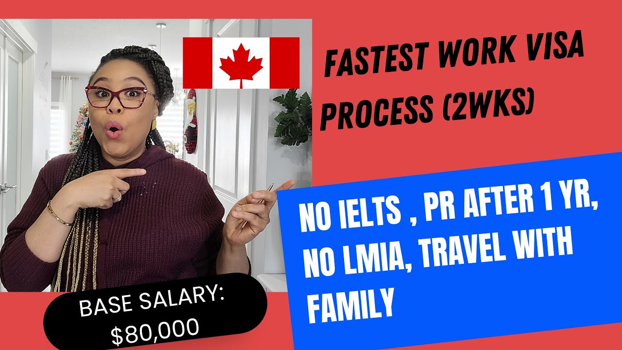Fastest Canada Work Permit Stream without IELTS and LMIA / Global Talent Stream (GTS).