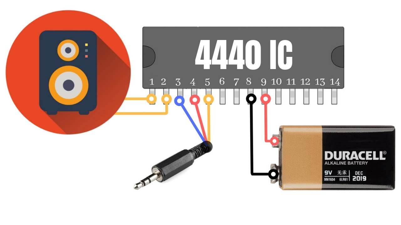 Powerful Amplifier with 4440 IC