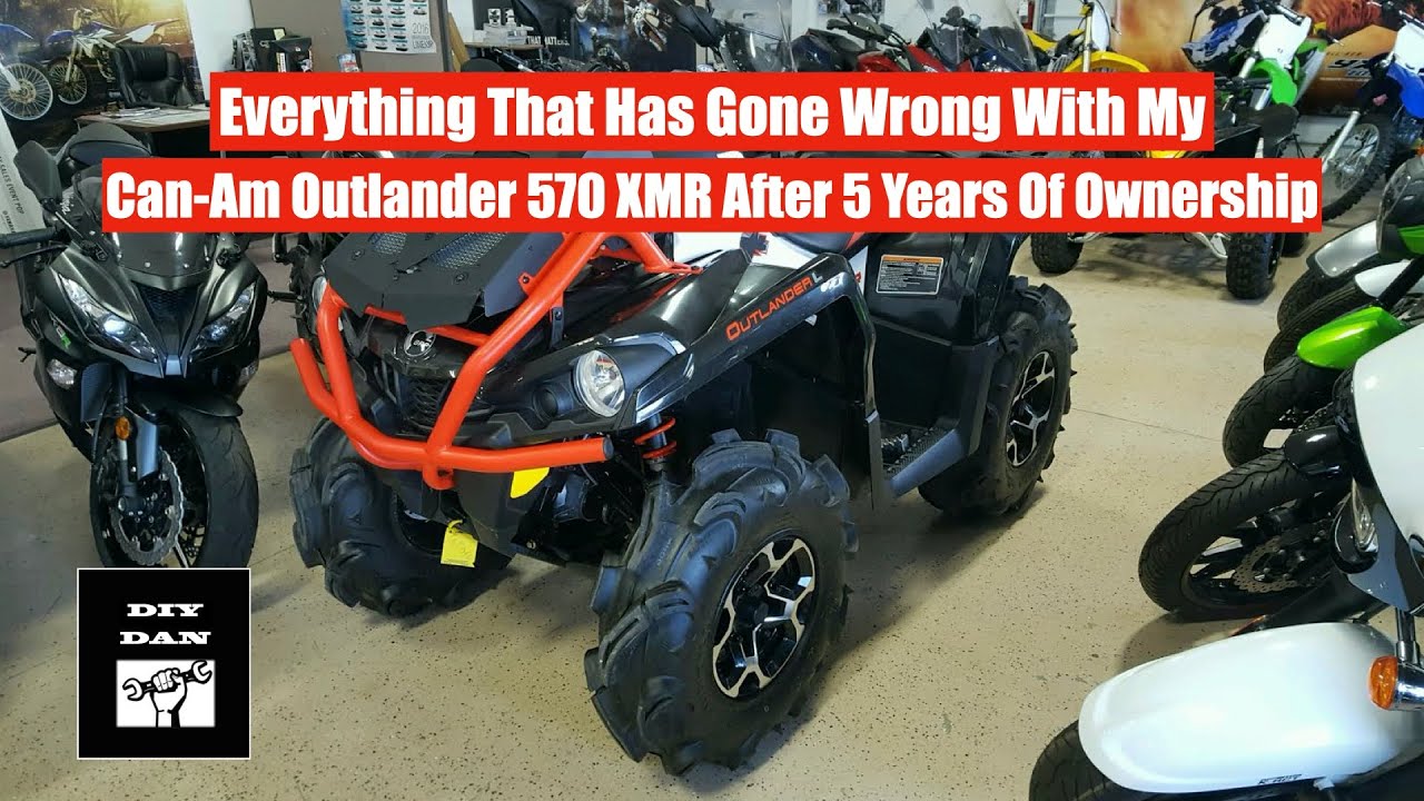 Обзор моего Can-Am Outlander 570 XMR после 5 лет владения