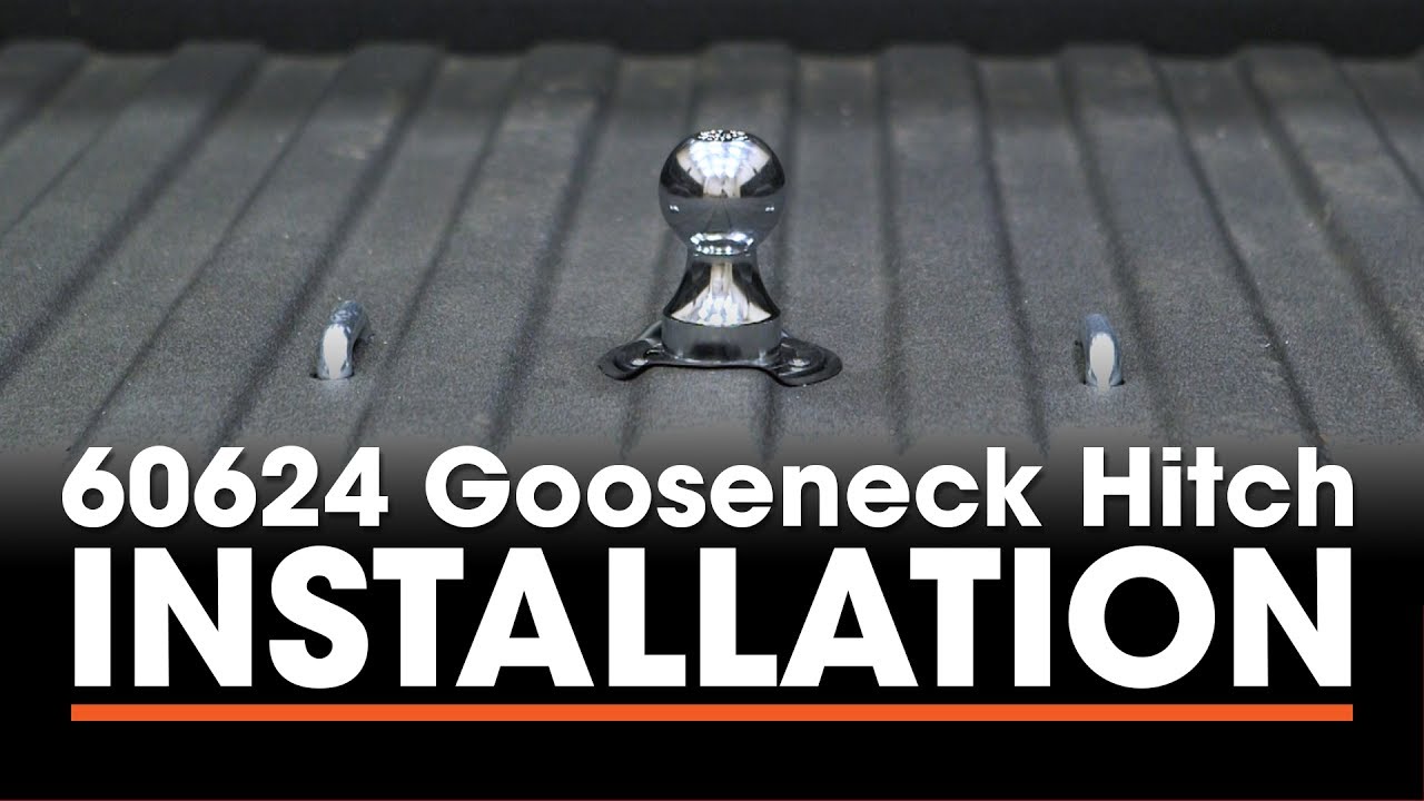 Gooseneck Hitch Install: CURT 60624 with 60611 Double Lock EZr on a Chevy Silverado 2500 HD