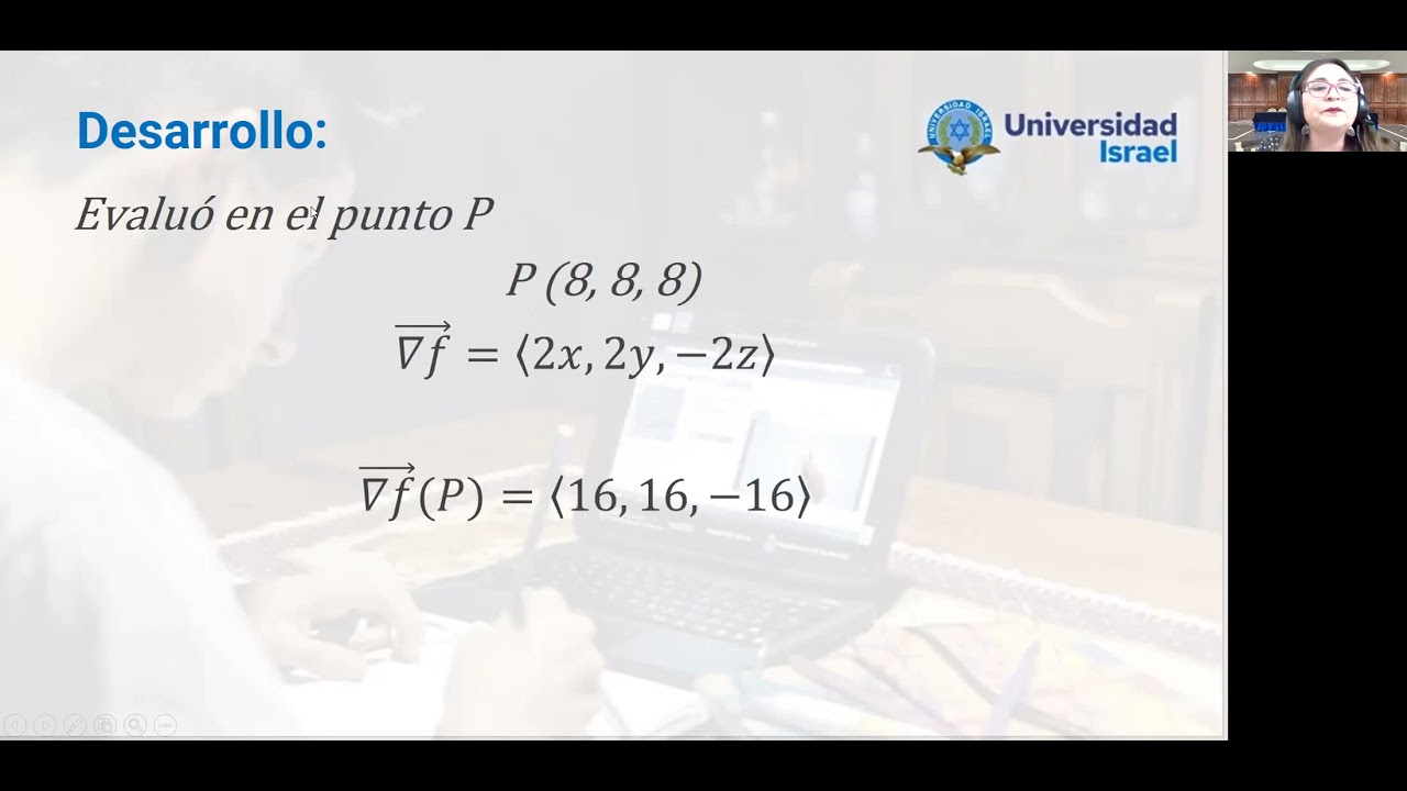 Plano Tangente y Recta Normal, Vector norma, ecuaciones de la recta normal