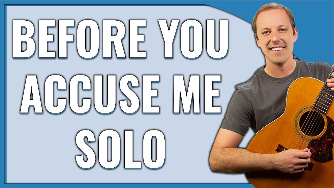 Before You Accuse Me Guitar Solo Lesson (Eric Clapton Unplugged)