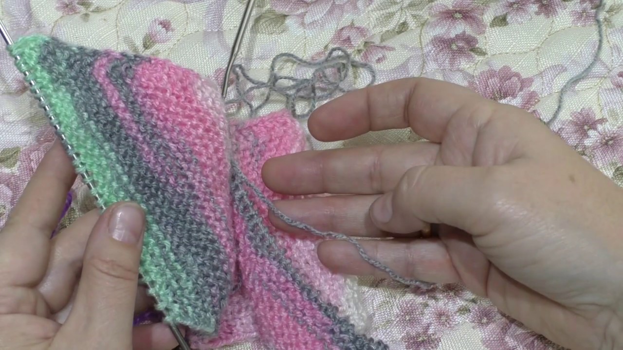 Юбка диагональ спицами. Экспресс мк