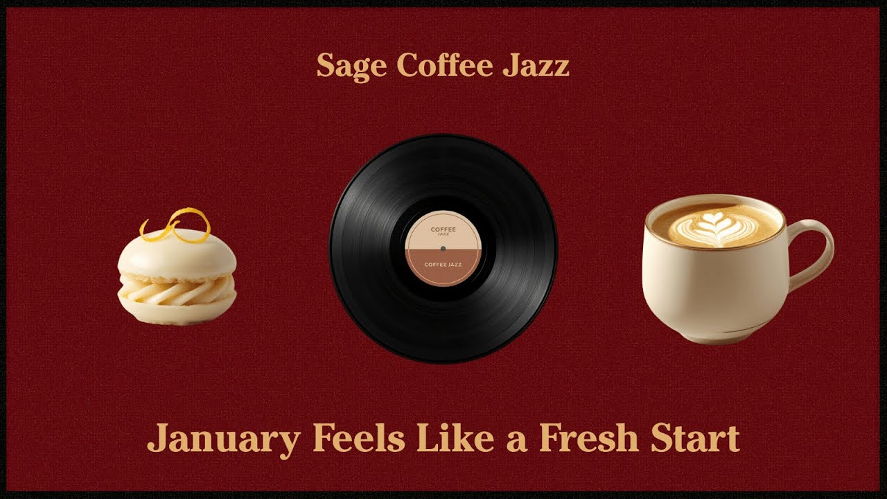 Sage Playlist ☕✨ January Feels Like a Fresh Start for Study, Reading, Relax · Cozy Coffee Jazz