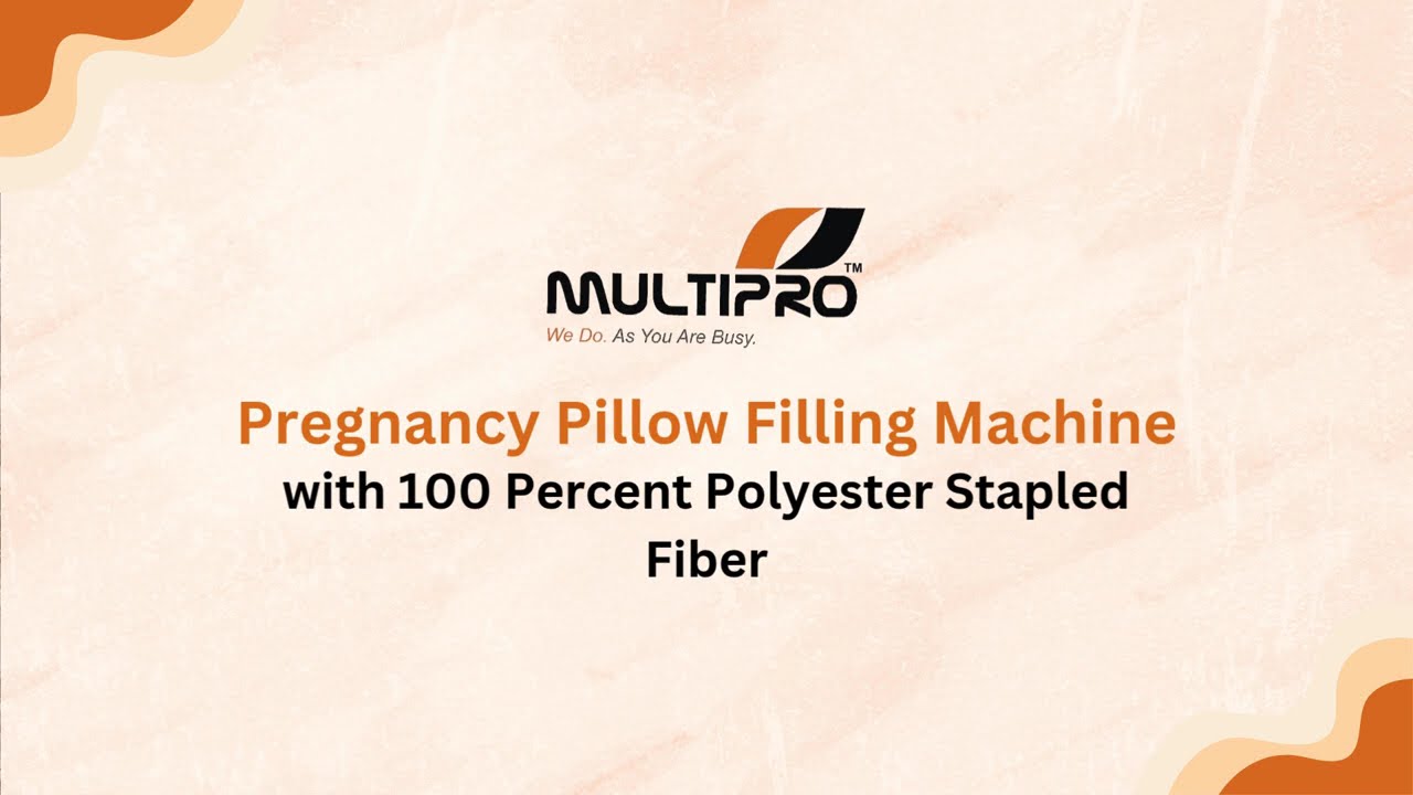 Pregnancy Pillow Filling Machine with 100 Percent Polyester Stapled Fiber