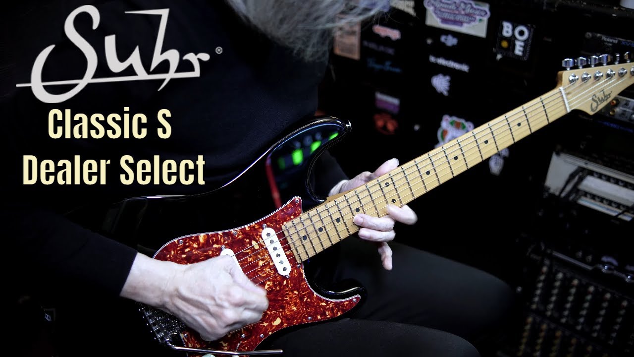 Another Magnificent Black Beauty! The Suhr Classic S Dealer Select