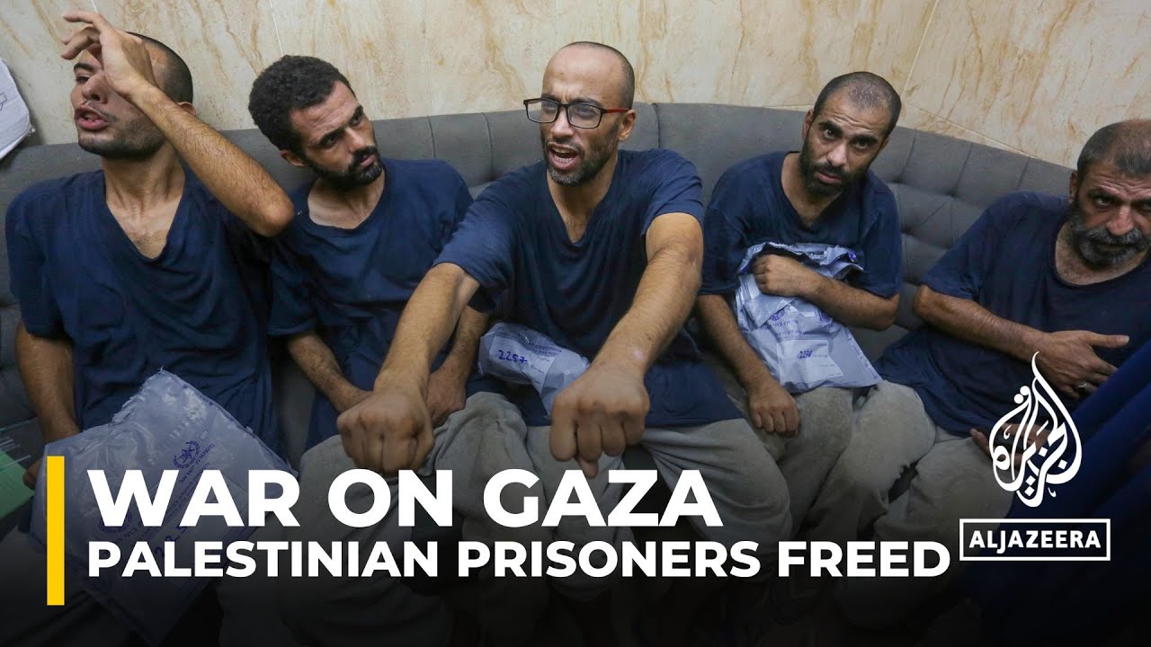 ‘They broke our hands and feet’: Israel releases 15 Palestinian prisoners