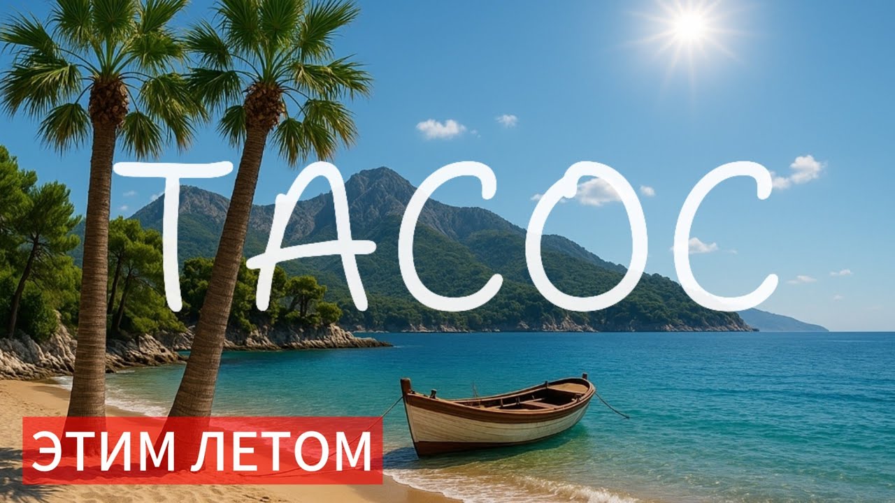 Только 4 дня с Женой в Греции? Что можно успеть? остров Тасос, 50 пляжей!