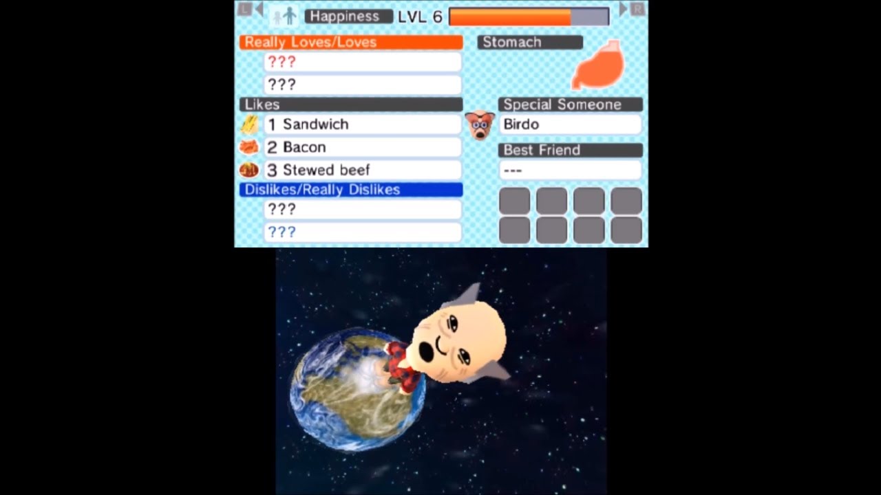 Tomodachi Life (EU), Miis Eating Their Favorite Food (Capture Card)