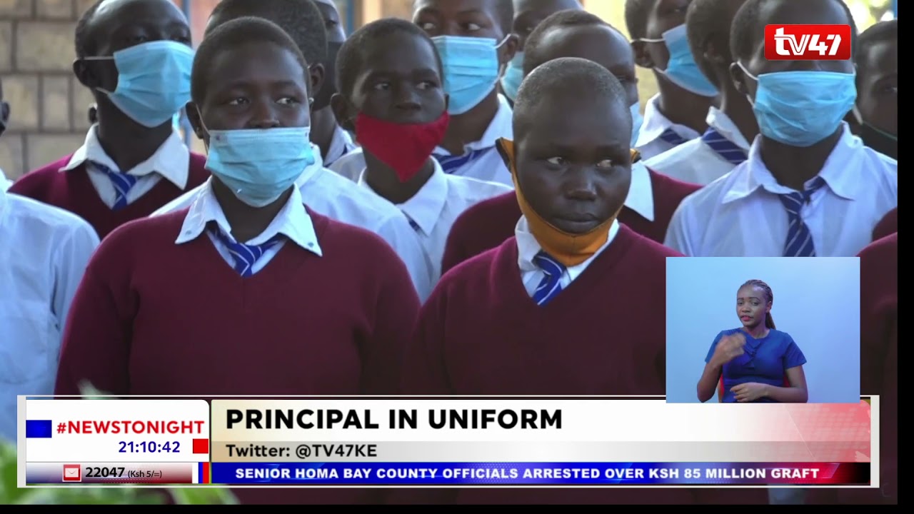 The Barwessa Secondary principal who has tamed rogue students by wearing school uniform