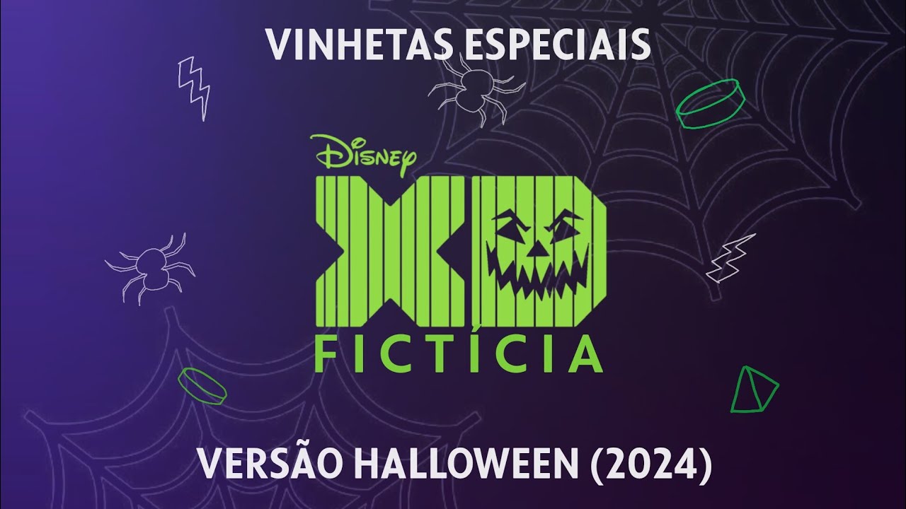 Confira as vinhetas especiais do Disney XD Fictícia - Versão Halloween (2024 - Presente) [FANMADE]