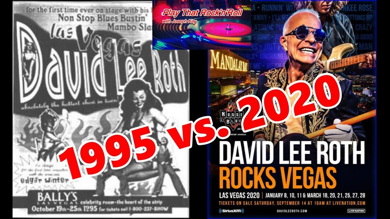 David Lee Roth's Las Vegas Residencies: 1995 vs. 2020 [Full podcast]