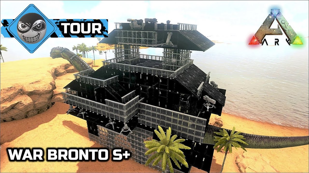 ARK: Survival Evolved - Bronto Saddle - Platform Saddle Build Structures Plus (modded)