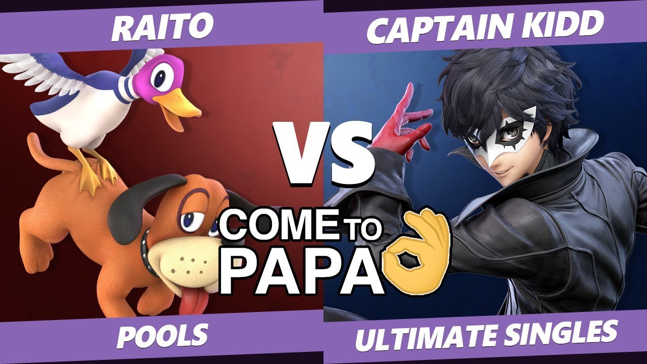 Smash Ultimate Tournament - Raito (Duck Hunt) Vs. Captain Kidd (Joker, Ness)  SSBU Pools