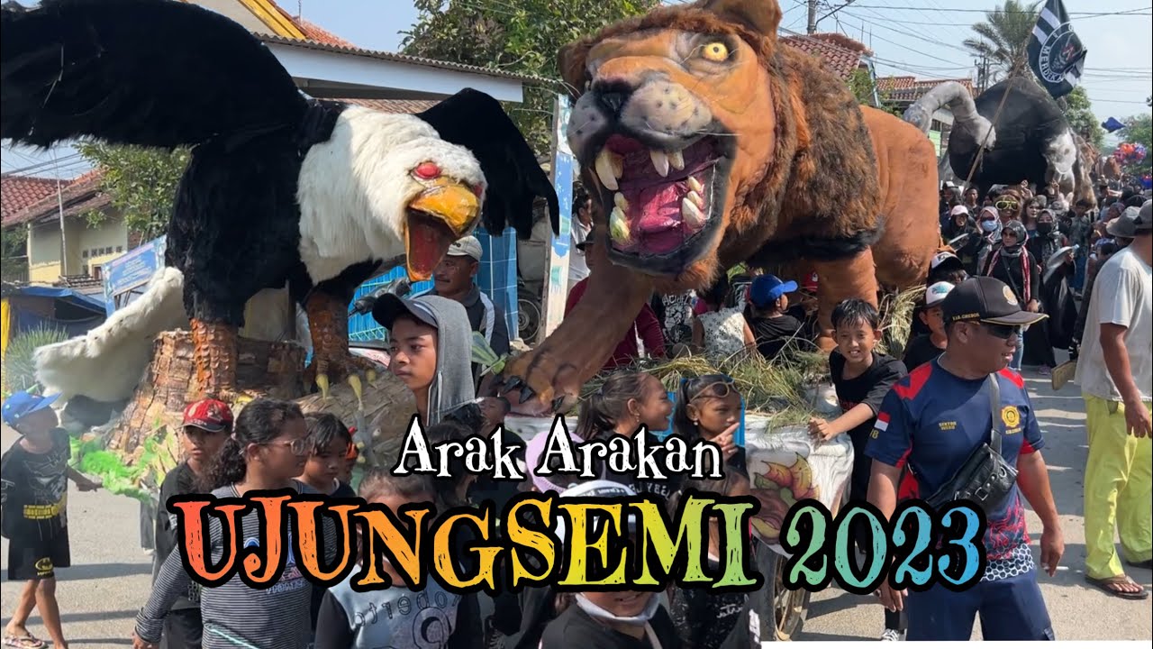 Arak-Arakan UJUNGSEMI 2023 Kaliwedi Cirebon