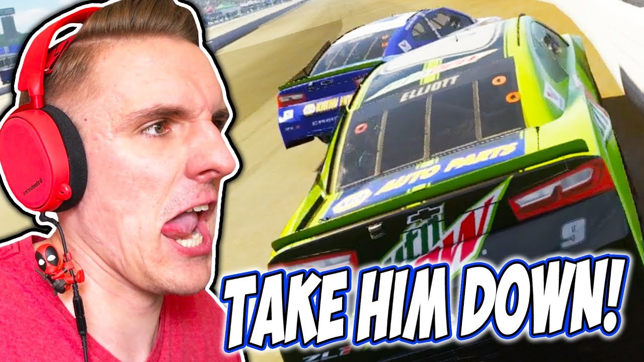 I NEED YOU TO WRECK HIM FOR ME! // NASCAR Heat 3 Online Racing (ft. TeeShawt)
