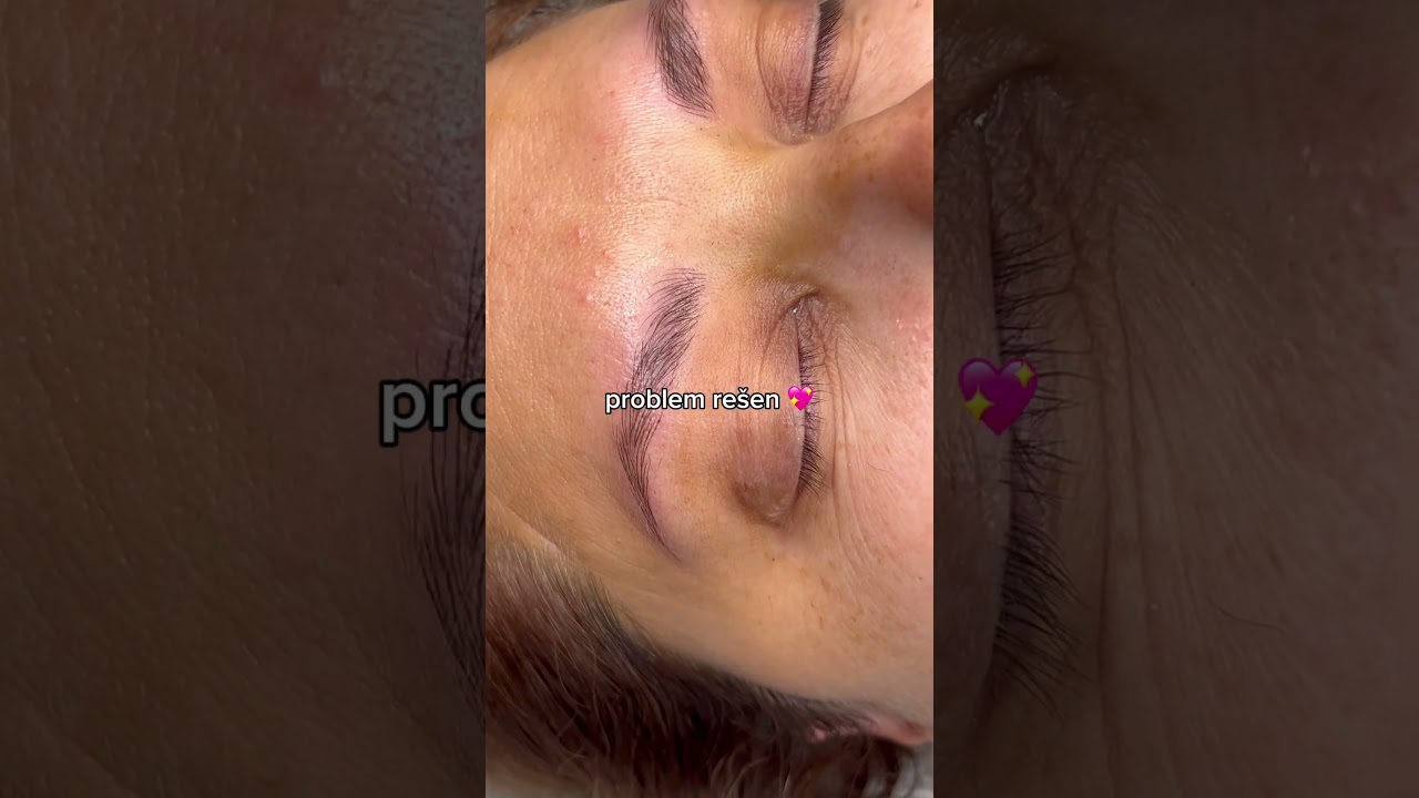 Samo je zelela da ponovo ima obrve 🥰 #beforeandafter #japanskoiscrtavanje #microblading